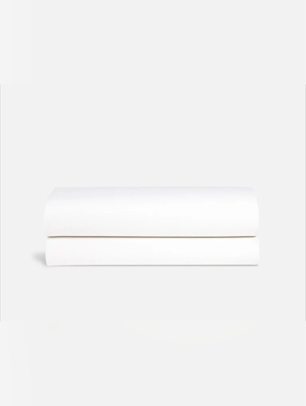 Brooklinen Queen Size Flat Sheet in White
